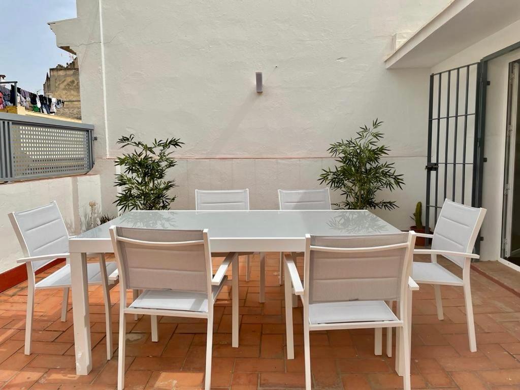 Ti2 Duplex Con Terraza Privada, 120 Metros De La Catedral Sevilha Exterior foto